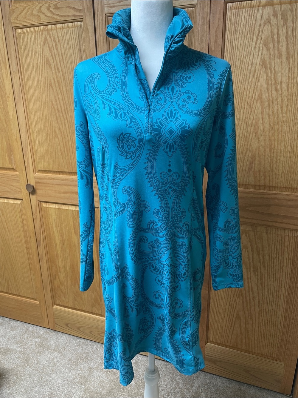 TEHAMA Teal Dress